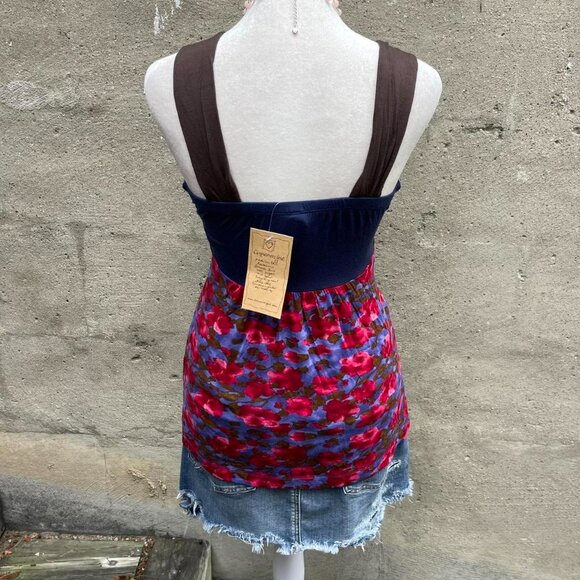 Cinnamon Girl Floral Babydoll Top - Picture 4 of 7